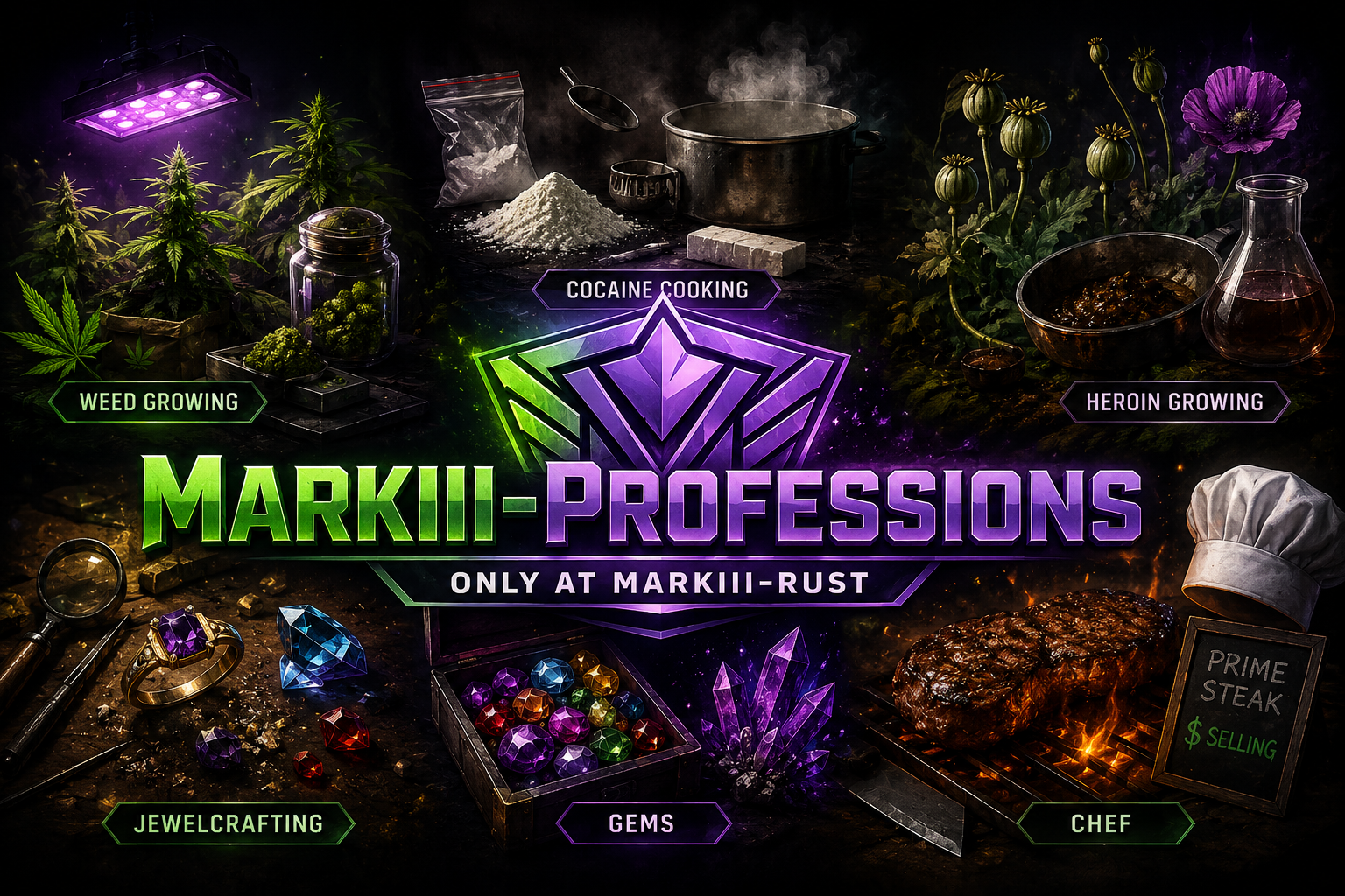 Markiii-Professions — Only at Markiii-Rust